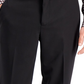 Perry Ellis Men's Modern Fit Stretch Solid Resolution Pants Black Size 32X30