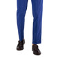 Perry Ellis Portfolio Men's Slim Fit Tonal Check Dress Pants Blue Size 30X30