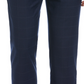 Perry Ellis Portfolio Men's Slim Fit Flat Front Dress Pants Blue Size 34X29
