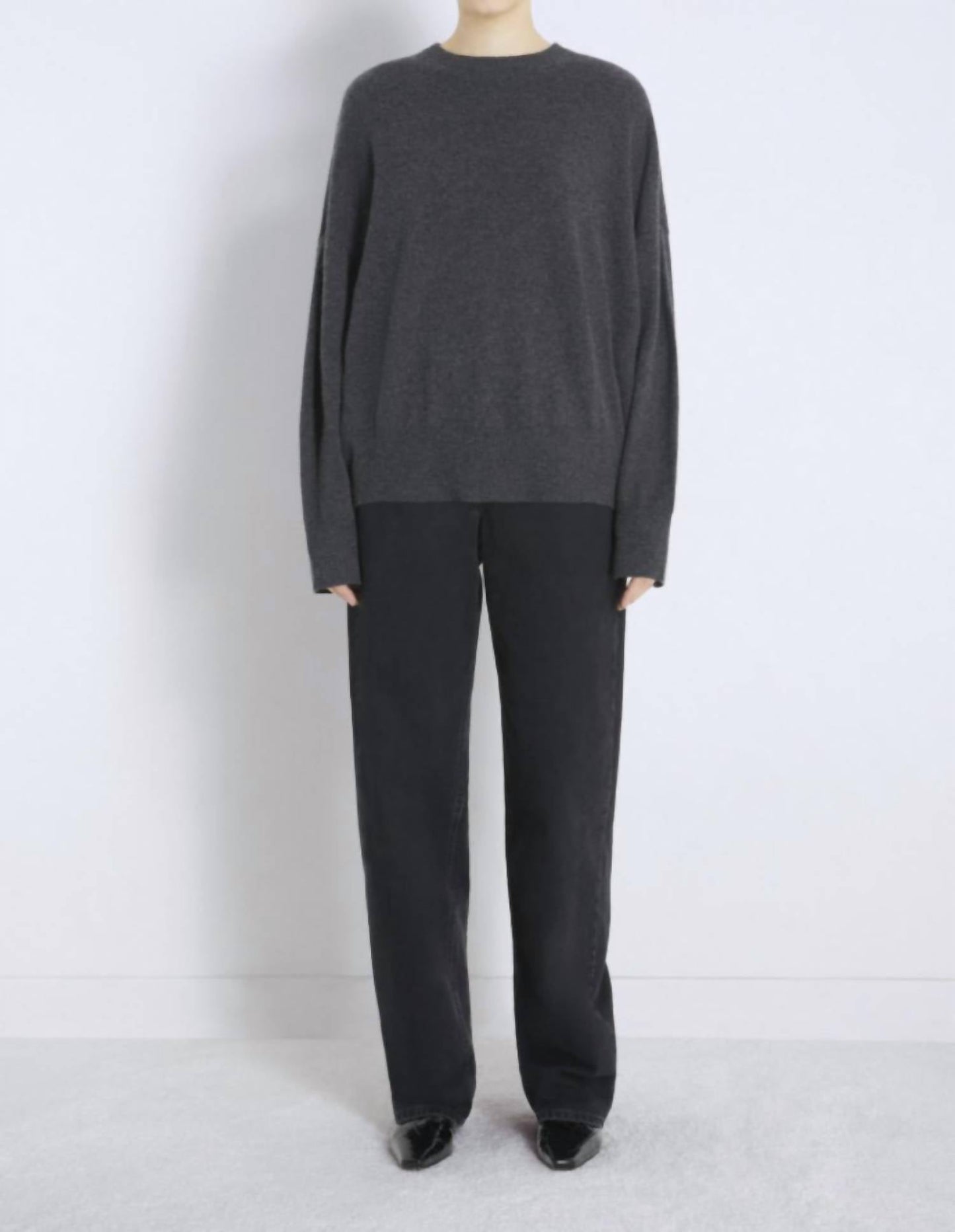 Loulou De Saison - Anaa Crew Neck Long Sleeve Sweater