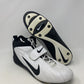 Nike Men's Open Field 3/4 Football Cleat White/Black Size 18 D(M) Us