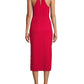BCBGeneration Women's Cocktail Drapey Pocket Knit Dress Pink Size Large
