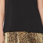 BCBGMAXAZRIA Women's Satin V Neck Top Black Size XX-Small