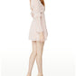 BCBGeneration Women's Ruffled Chiffon Mini Dress Pink Size 4