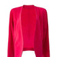 BCBGeneration Women's Open Front Blazer Red Size X-Small