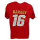 NHL Florida Hockey Panthers Inspired Barkov #16 Adults Men Red Tshirt Tee