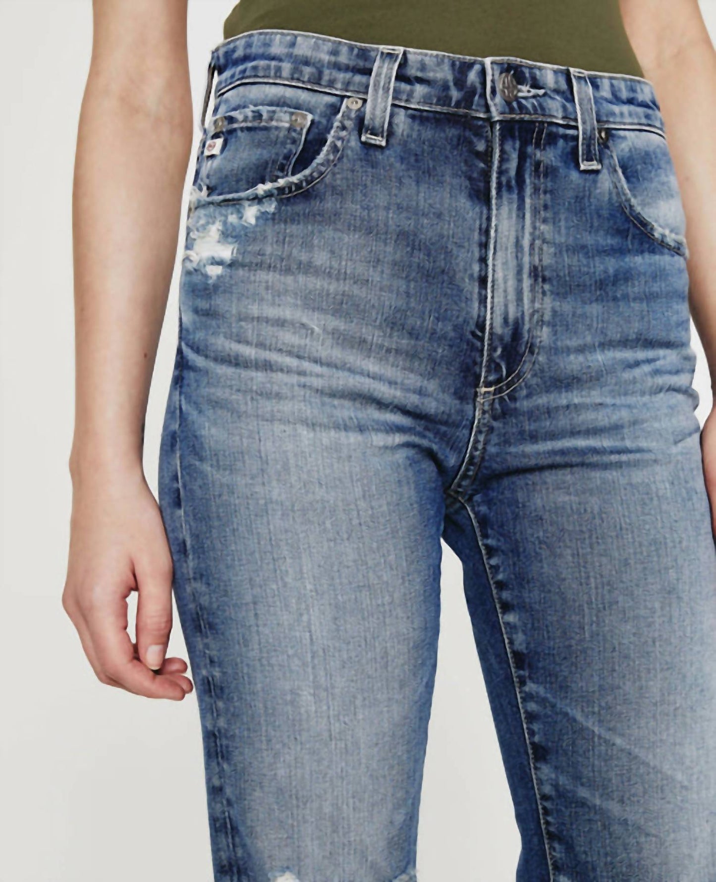 Ag Jeans - एलेक्सिस बूटकट डेनिम जीन