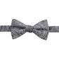 Ryan Seacrest Distinction Mens Atwood Paisley Formal Bow Tie Gray O/S