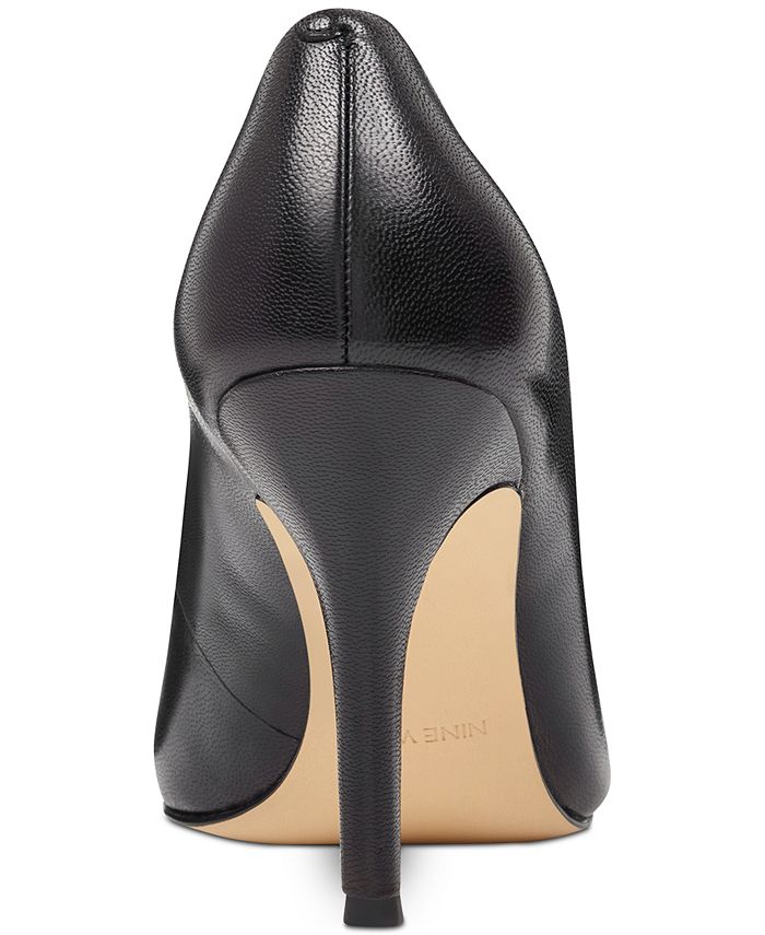 Nine West Women's Flax Stiletto Pointy Toe Dress Pumps Black Size 7 M