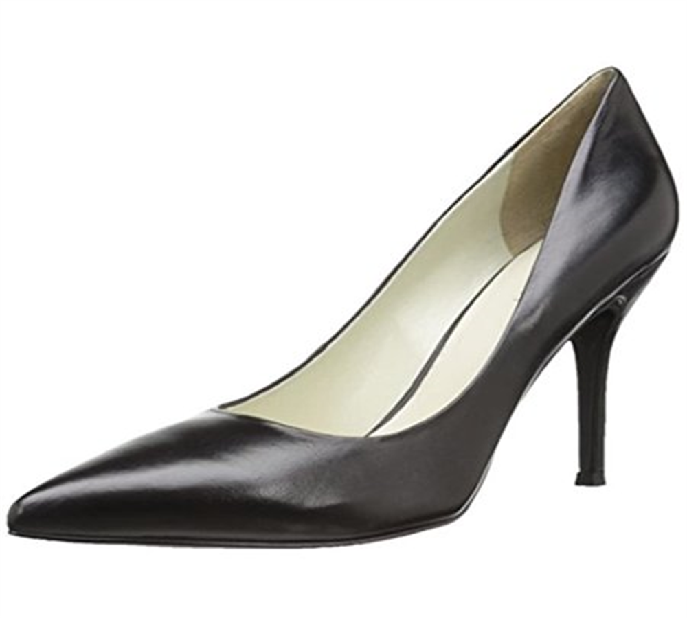 Nine West Women's Flax Stiletto Pointy Toe Dress Pumps Black Size 7 M