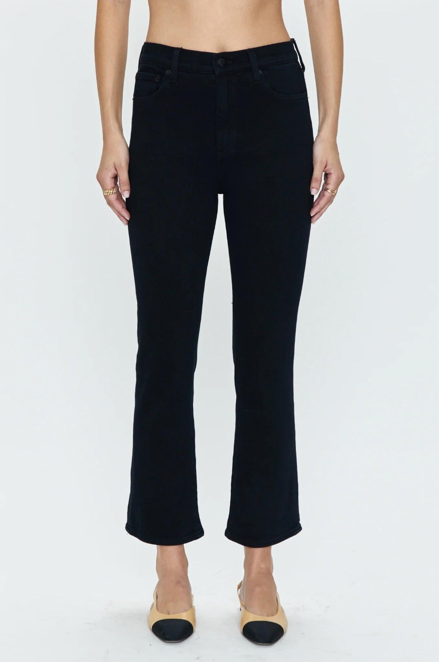 Pistola - Lennon High Rise Crop Bootcut Jeans