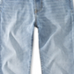 Levi's Girls' High Rise Ankle Straight Jeans Blue Size 7