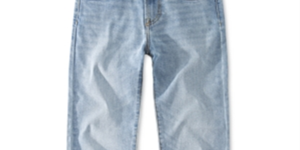 Levi's Girls' High Rise Ankle Straight Jeans Blue Size 7