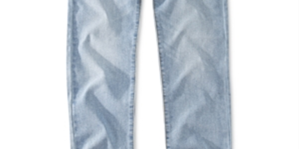 Levi's Girls' High Rise Ankle Straight Jeans Blue Size 7