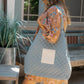 Care Tucker - Maxi Quilted Denim Tote Bag