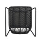 DEJA Chair 2PCS with 2 Cushions, Gray