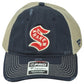 NHL Fanatics Authentic Seattle Kraken Distressed Relaxed Mesh Trucker Hat Cap