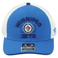 NHL Fanatics Authentic Pro Winnipeg Jets Adults Curved Bill Mesh Trucker Hat Cap