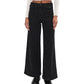 Free People Womens Kellee High Rise Palazzo Jeans Black Eyeliner Size 26W x 32L