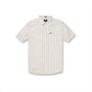 Volcom Men's Boiler Woven Short Sleeve Button Down Shirt Cloud