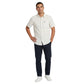 Volcom Men's Boiler Woven Short Sleeve Button Down Shirt Cloud