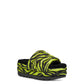 UGG Maxi Slide Key Lime Tiger Print 8 B (M)