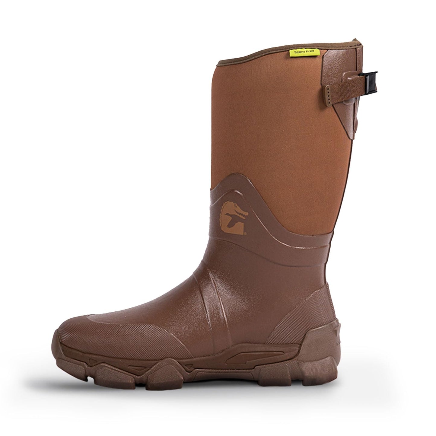 Gator Waders Mens Omega Flow Hunting Boots Lightweight 14 Inch Bark Size 12