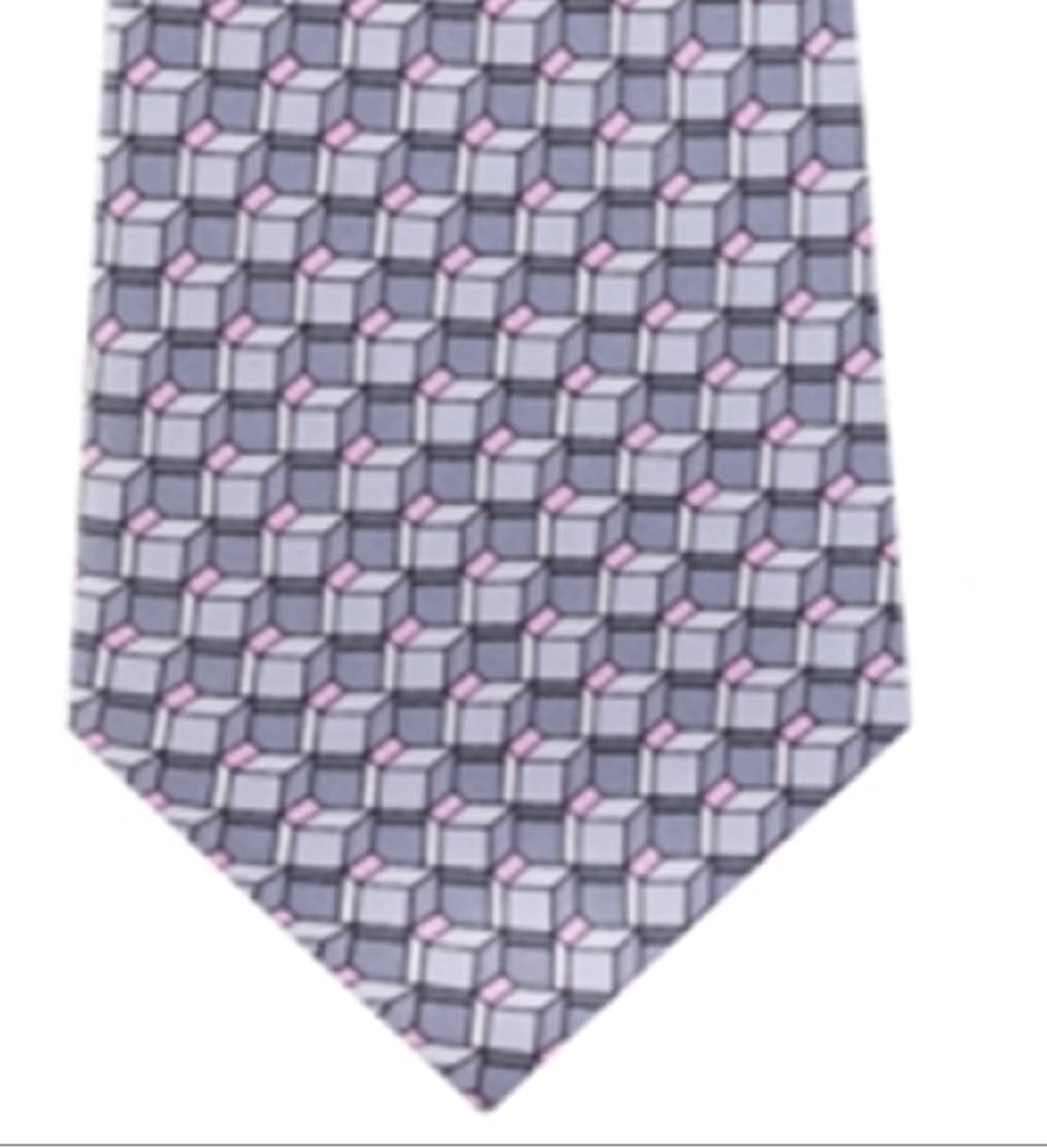 michael-kors-mens-gray-geometric-silk-classic-neck-tie