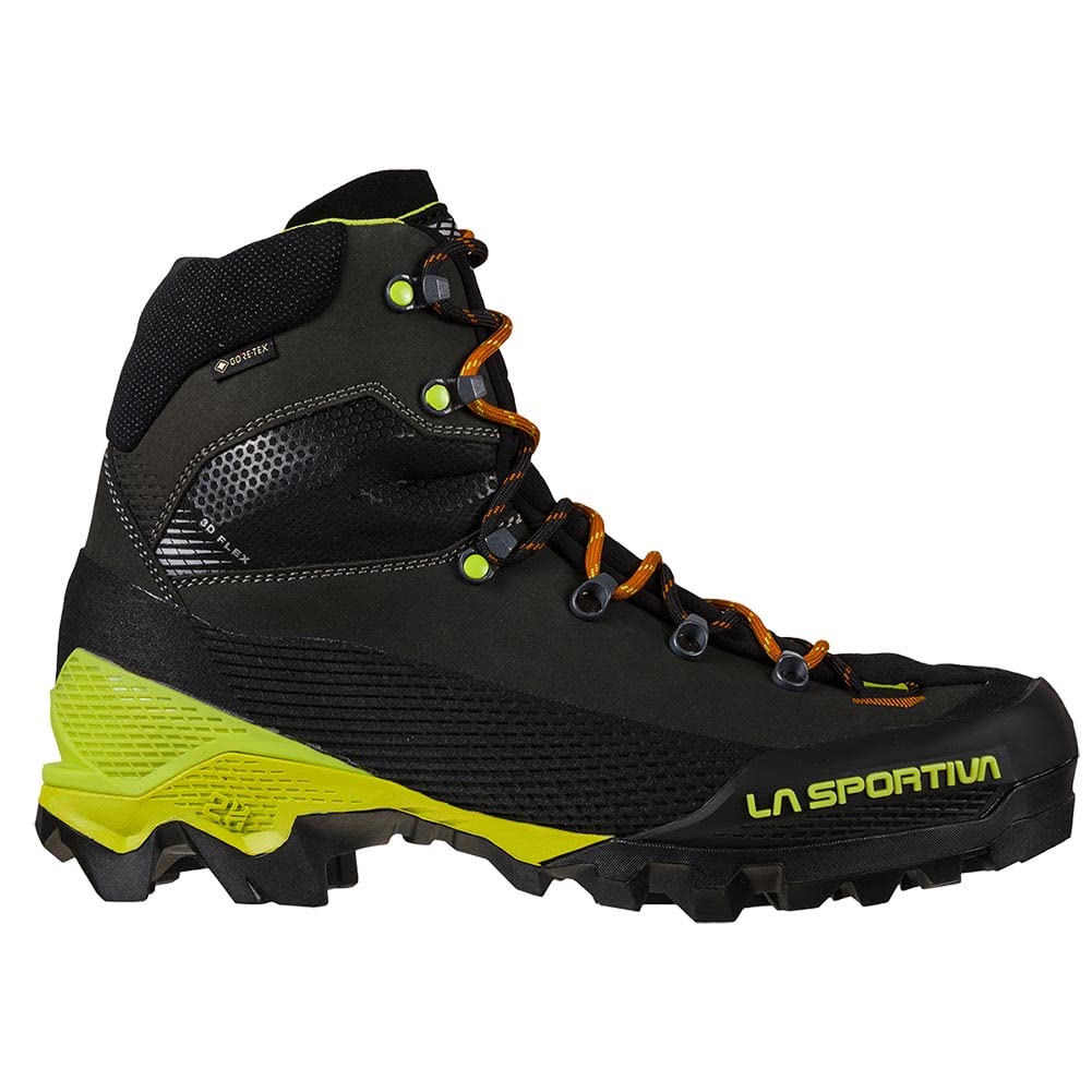 La Sportiva Men Aequilibrium LT GTX Mountaineering and Alpine Trekking Boots Carbon Lime Punch 85