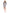 Michael Kors Foil Paisley Long Sleeve Flounce Dress Bone MD