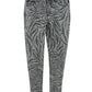 Tinseltown Juniors' Zebra-Print Skinny Jeans Gray Size 7