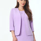 Kasper Elle Jacket Iconic Stretch Crepe Blazer