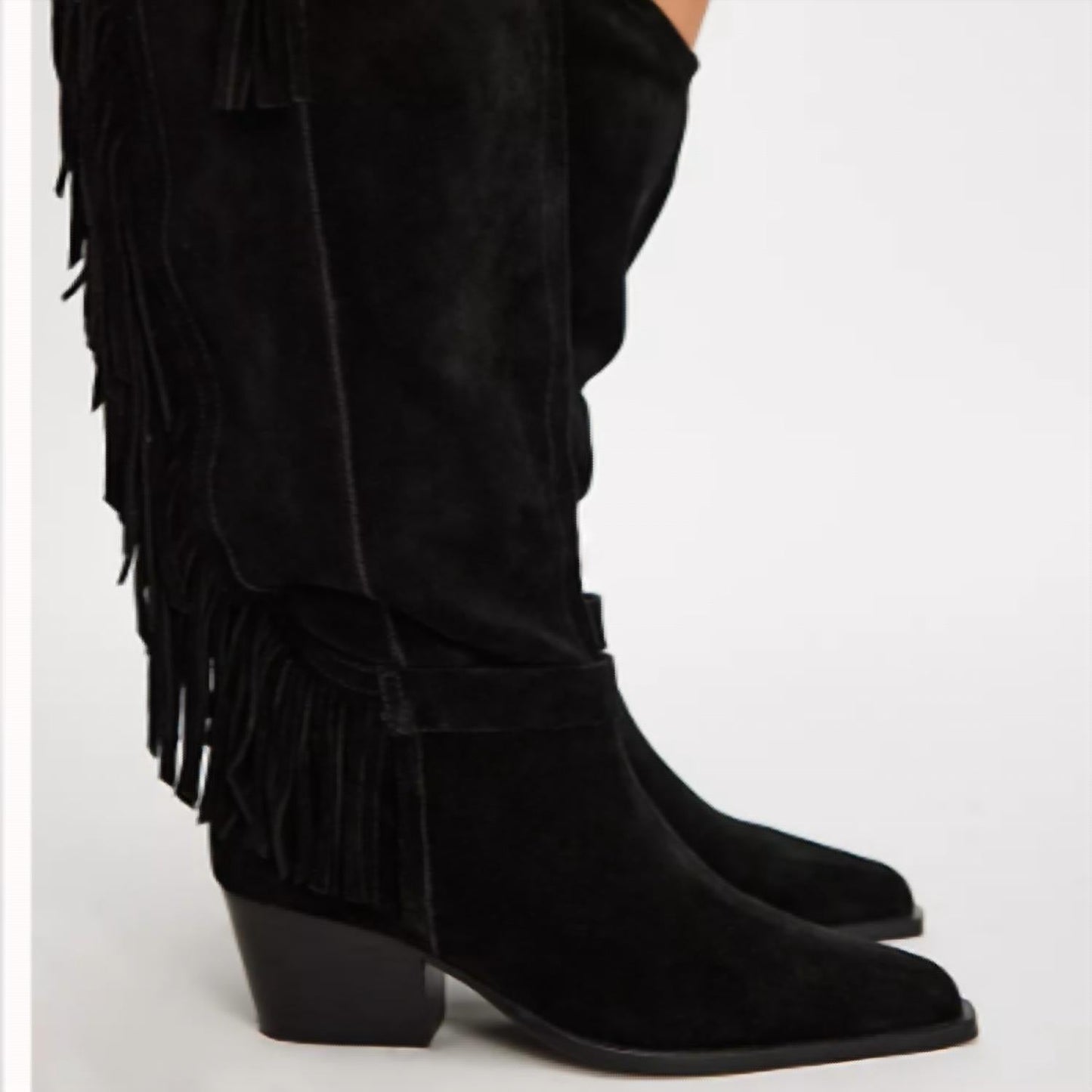 Free People - Women's Faith Fringe Western Boots
