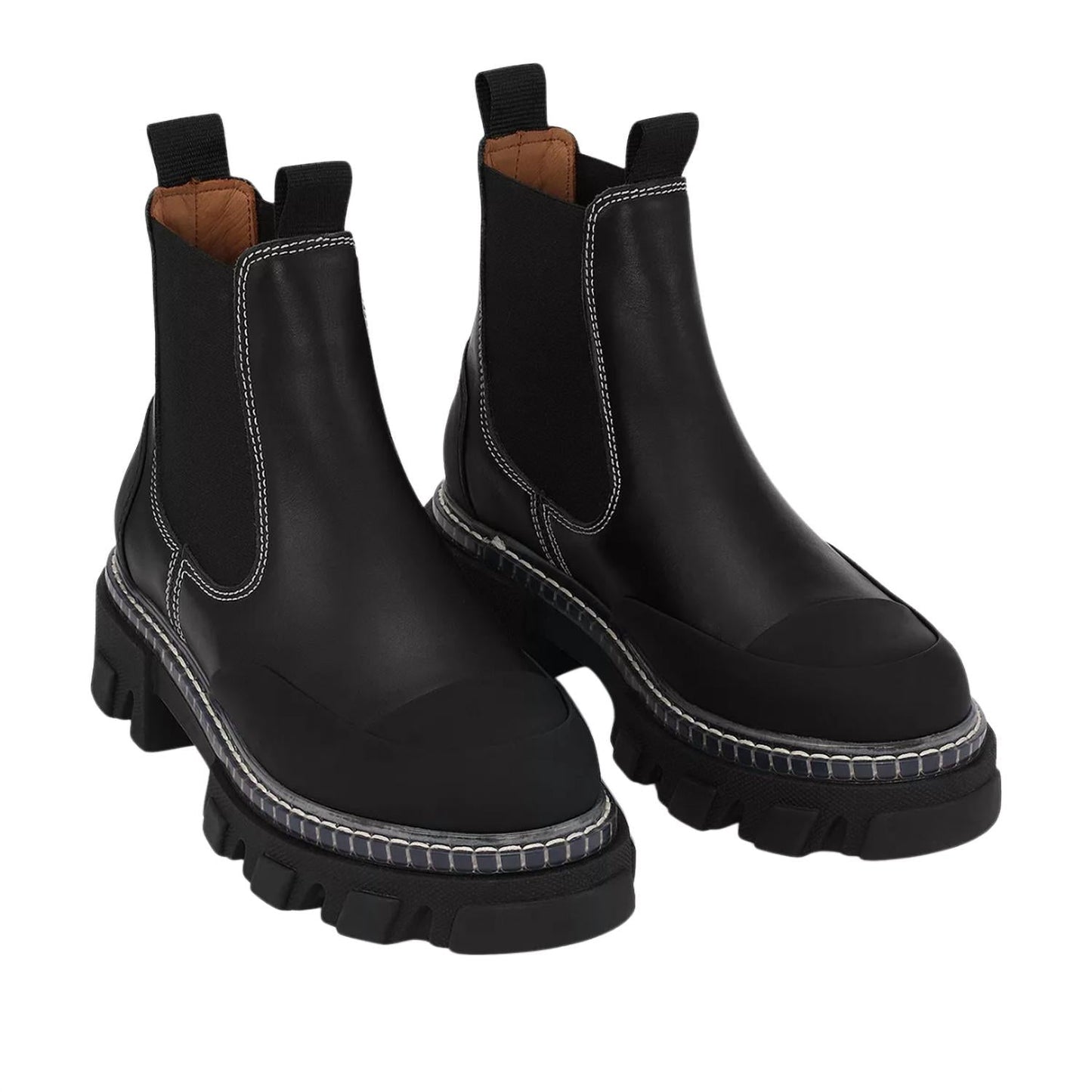 Ganni - Low Cleated Chelsea Boot