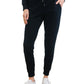 कोज़ी अर्थ महिलाओं के जॉगर पैंट - बैम्बू ब्लेंड से बना 62% विस्कोस - हल्के व हर मौसम में आरामदायक - लार्ज - ब्लैक