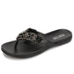 Kenneth Cole Reaction Womens Glamathon Thong Sandal Black 95