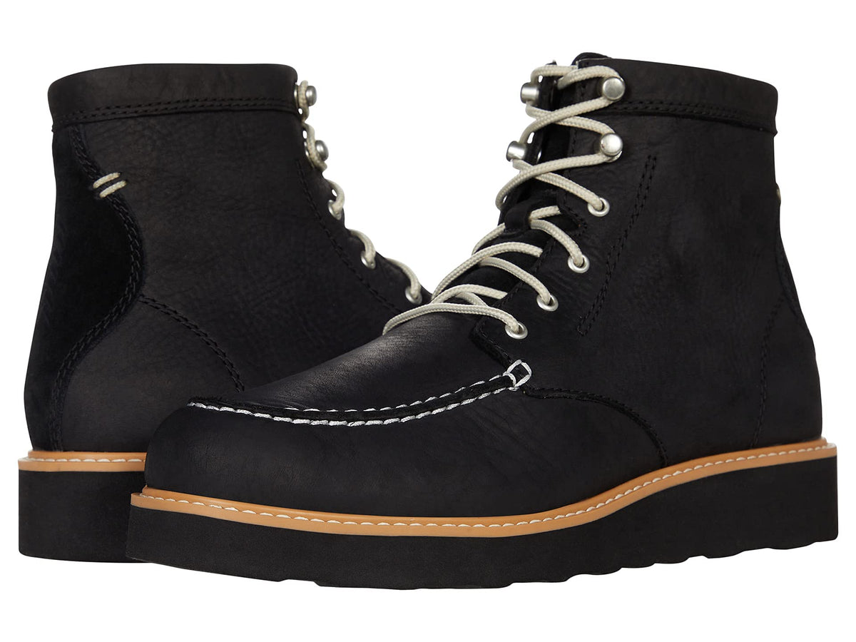 kodiak-scotia-black-moccasin-vamp-wedge-shoes