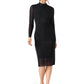 Steve Madden Kristi Midi Dress Black Small