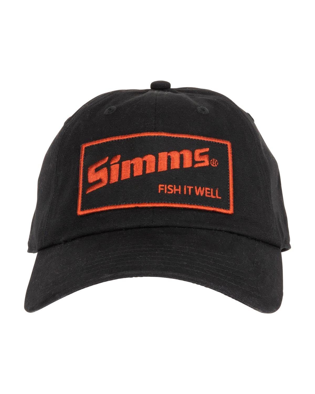 Simms Fish It Well Adjustable Snapback Cap - Black