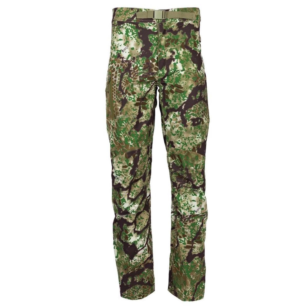 Kryptek Men's Koldo Waterproof Windproof 3 Layer Rain Pants Dark Charcoal 3XL