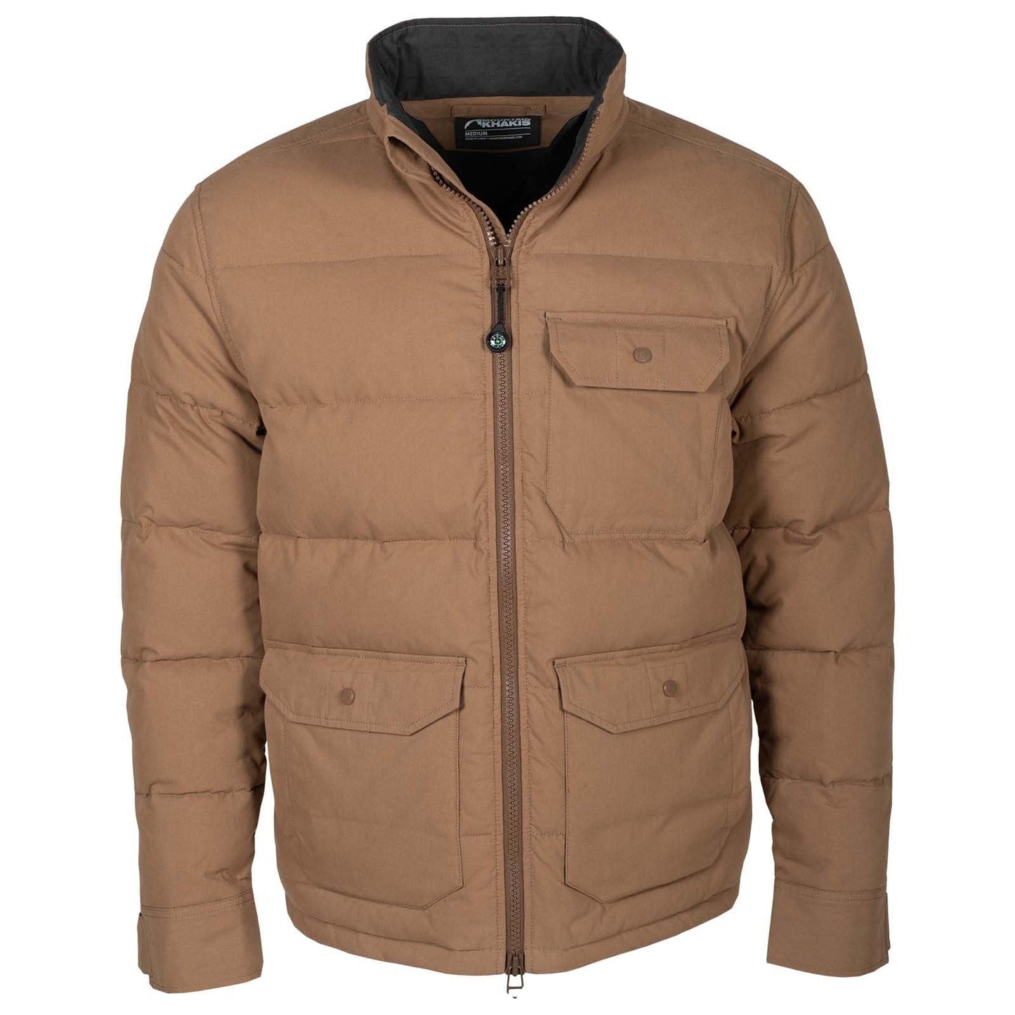 Mountain Khakis Mens Pine Peak Down Jacket Small Tobacco