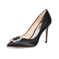 Badgley Mischka Womens Cher Black Pump 6.5 US