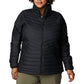 Columbia Womens Powder Lite II Full Zip Jacket Black 3X Plus