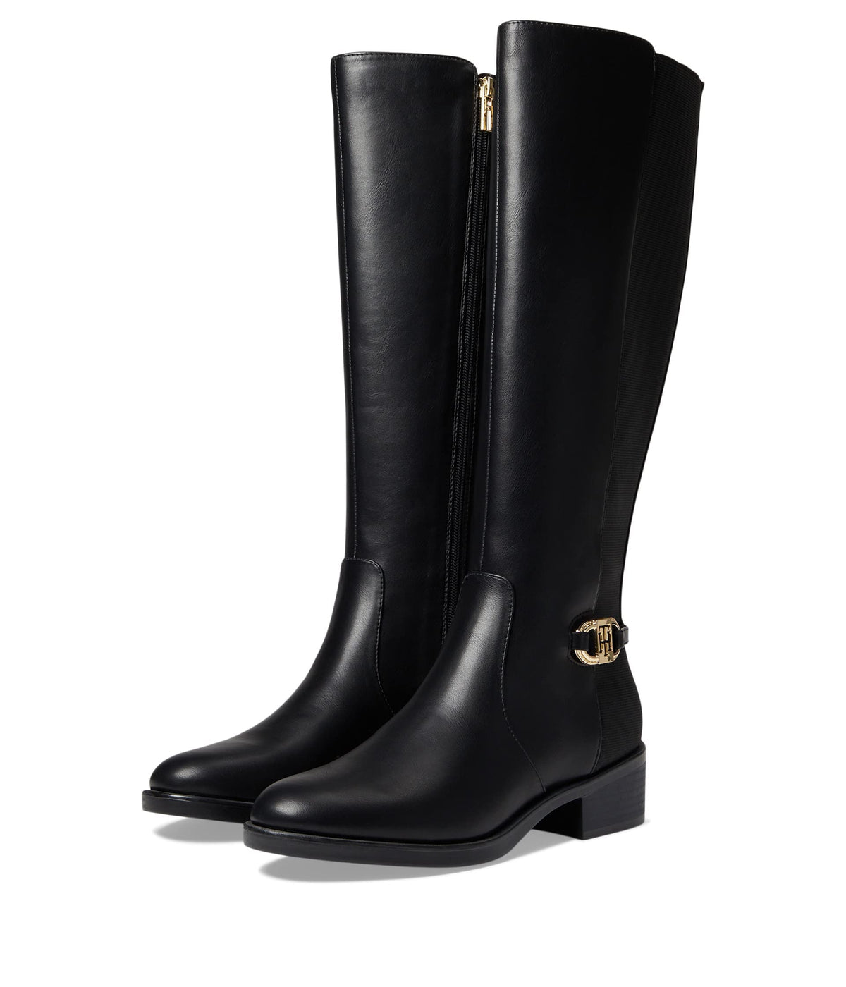 Tommy Hilfiger Imizza Black Boots Size 65