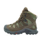 Salomon Unisex Quest Tracker GTX Hiking Boots Earth Brown Ranger Green Black Size 10