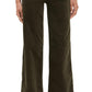 FRAME Womens Le Slim Palazzo Corduroy Jeans Rich Military Size 25