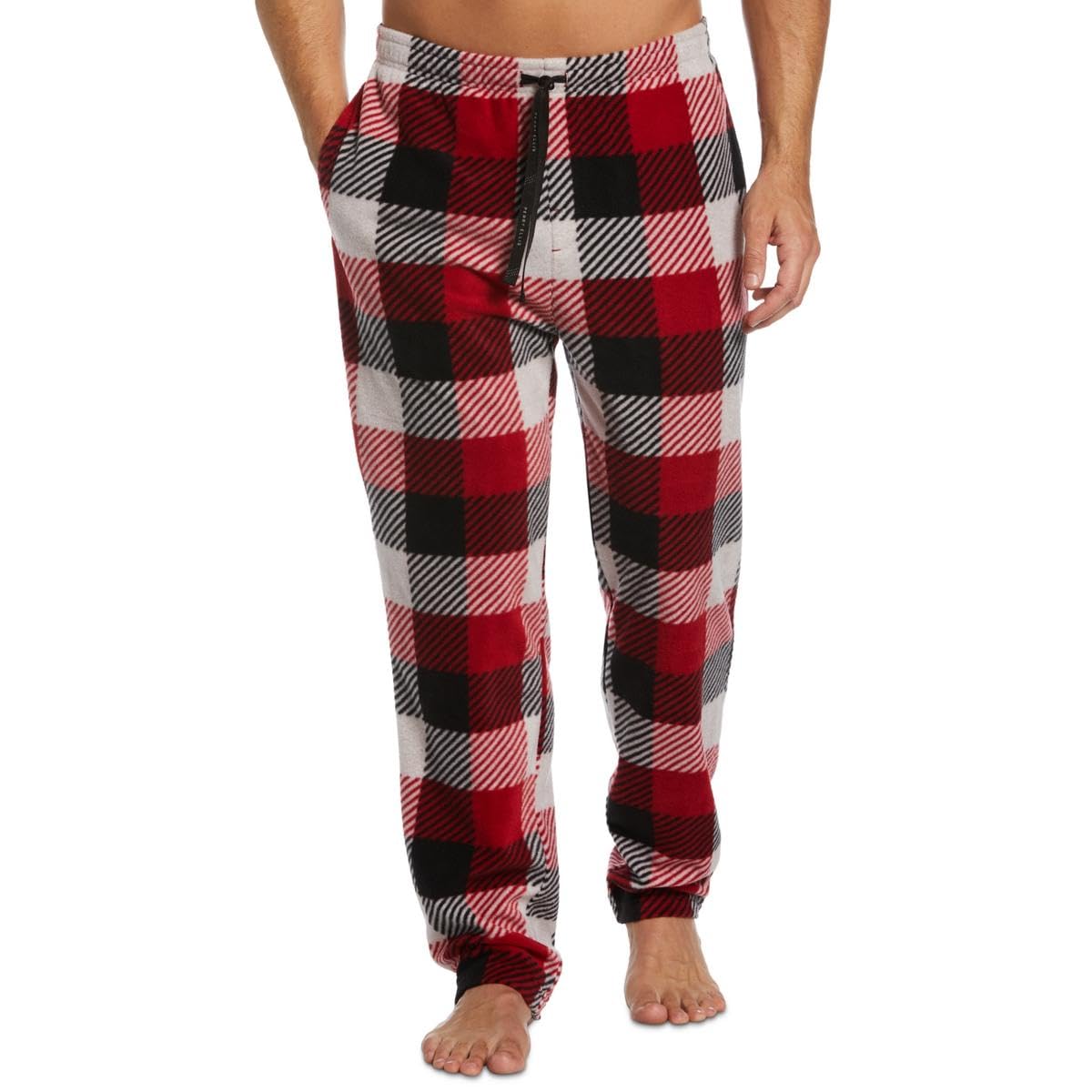 perry-ellis-portfolio-mens-modern-buffalo-plaid-textured-fleece-pajama-pants-rio-red-x-large