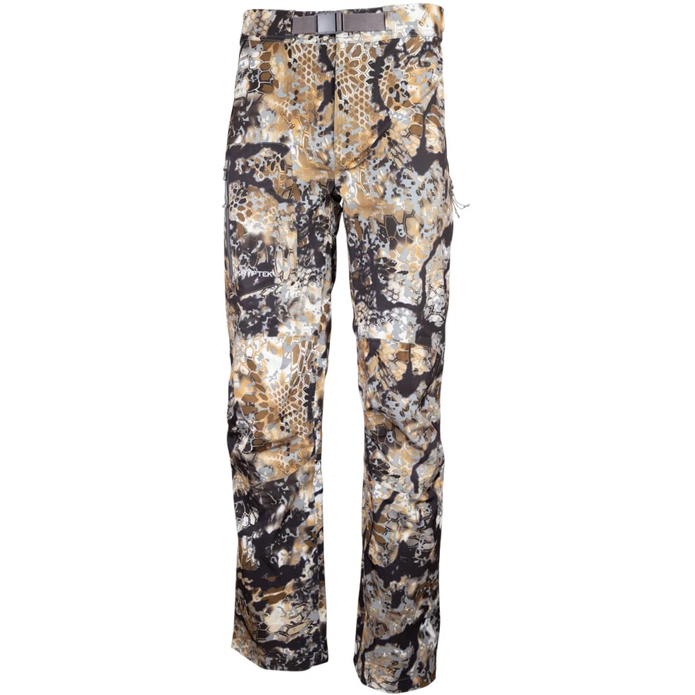Kryptek Mens Koldo Waterproof Windproof 3 Layer Rain Pants Skyfall XXL
