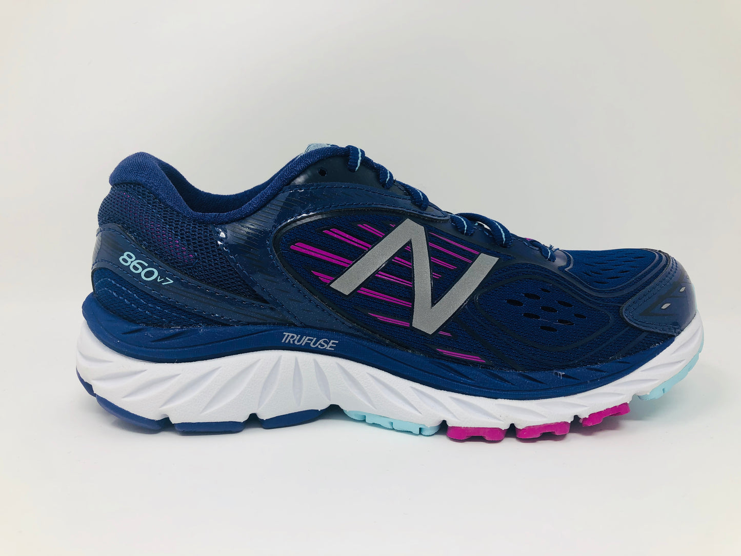 New Balance Women's W860BP7 Running Shoes Blue/Purple