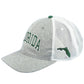 Captivating Florida State Map Trucker Mesh Snapback Curved Bill Adults Hat Cap